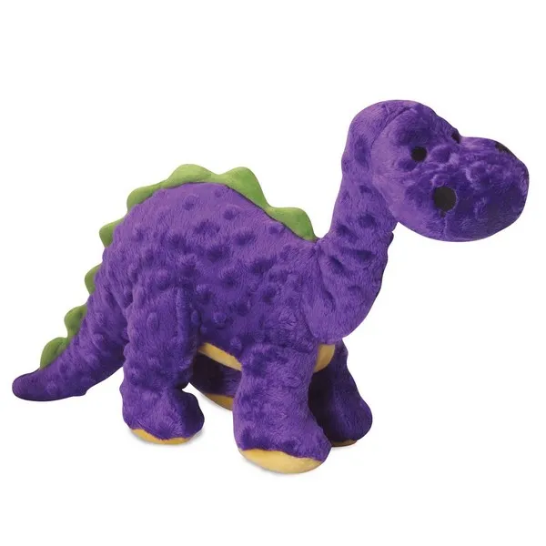 1ea Quaker Purple Dino Bruto W/Chew Guard - Toys